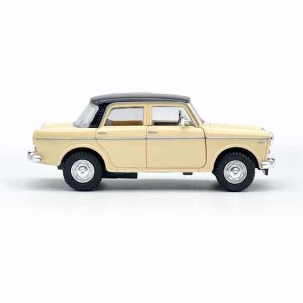 Amisha Gift Gallery Car Toy for Kids Queens 70 Toy Model Fiat Openable Doors Pull Back Action Collectible Model for Kids Car Model Gift Toys for Kid Vehicle Colors as Per Availability Beige