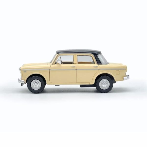 Amisha Gift Gallery Car Toy for Kids Queens 70 Toy Model Fiat Openable Doors Pull Back Action Collectible Model for Kids Car Model Gift Toys for Kid Vehicle Colors as Per Availability Beige