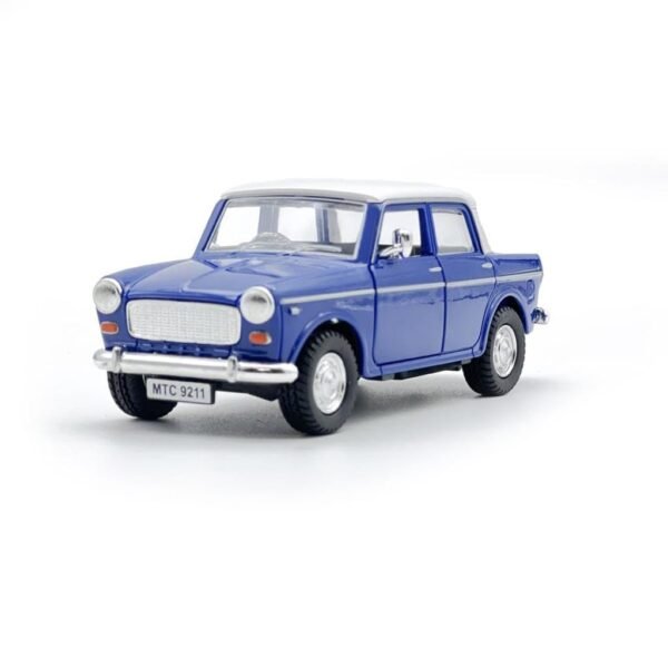Amisha Gift Gallery Car Toy for Kids Queens 70 Toy Model Fiat Openable Doors Pull Back Action Collectible Model for Kids Car Model Gift Toys for Kid Vehicle Colors as Per Availability Blue