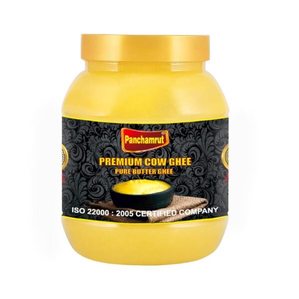 Panchamrut Desi Premium Cow Ghee|Immunity Booster and 100% Pure Cow Ghee (1 Litre)