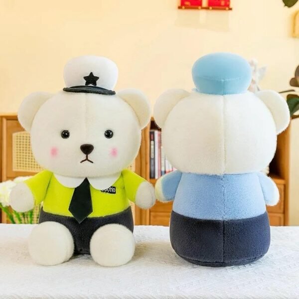 SCOOBA Super Soft Police Teddy Soft Toy, 25 cm Small, Pack of 1