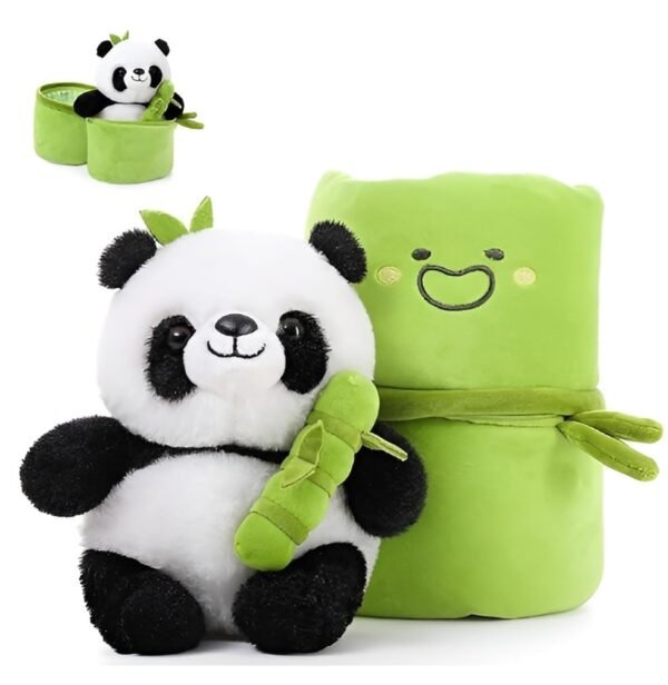 Niku Bamboo Panda Soft Toy Teddy Bear for Girls, Kids | Birthday Gift for Girls, Wife, Boyfriend, Husband (Bamboo Panda, 30cm)