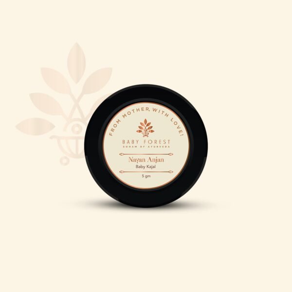 Baby Forest- Nayan Anjan Baby Kajal- 5gm, Dulaar Pyar Baby Powder- 200gm, Moh Malai Baby Body Lotion- 200ml, Khilta Mukhra Baby Face Cream- 50gm | | Holistic Baby Care Kit | Newborn baby products