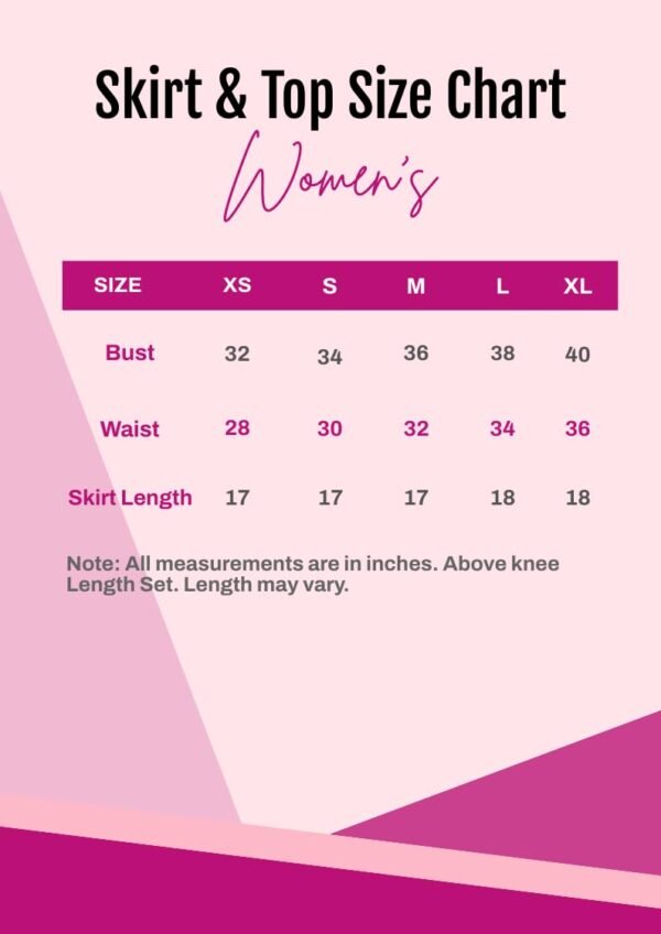 Jashudi Womens Skirt and top 2 Piece Set Dress for Ladies and Girls