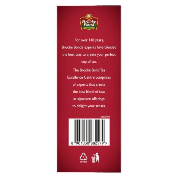 Brooke Bond Red Label Natural Care Tea, With 5 Ayurvedic Ingredients, 500/575 Grams, Black Tea, (Weight May Vary)