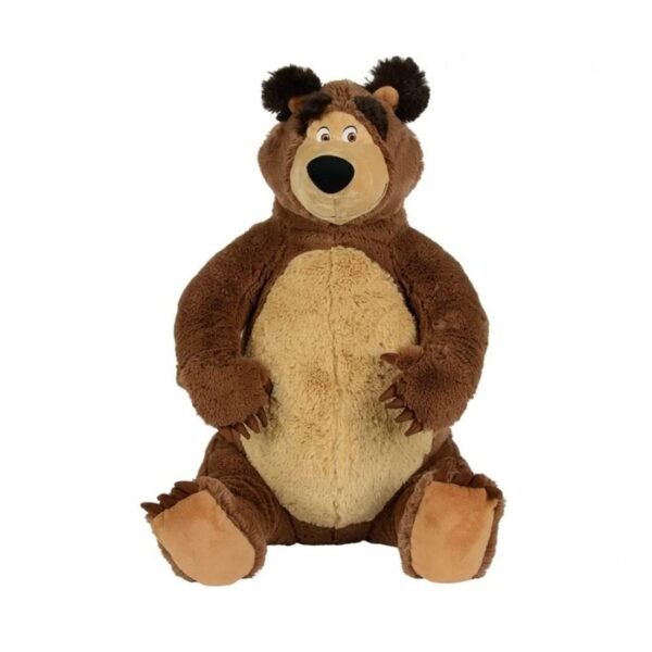 Simba Masha and The Bear Plush Soft Teddy Bear for Kids | (30cm, Brown)