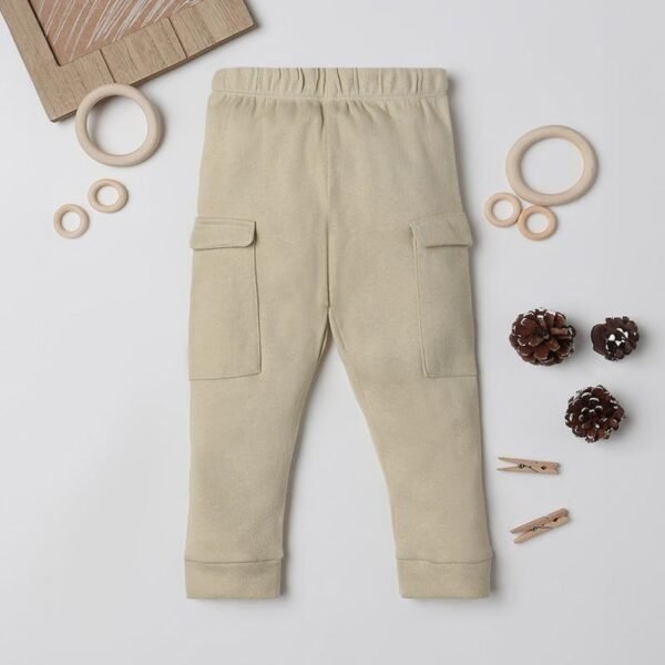 Fancy Fluff Baby Boys Regular Fit Wamderer Cargo Joggers