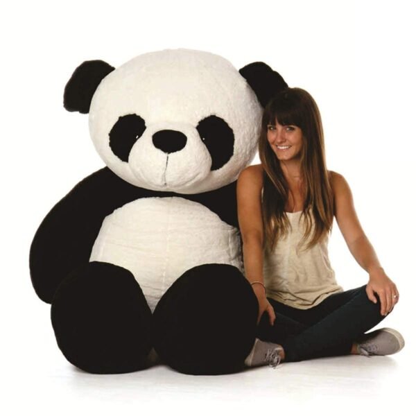 LOVEY DOVEY Panda Teddy Bear 5 feet, Soft Toys, Birthday Gift for Girls/Wife, Boyfriend/Husband, Wedding for Couple Special, Rakhi for Brother/Sister Gift Items, (5 feet, Panda)
