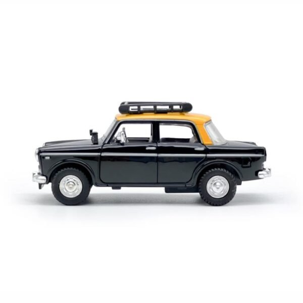 Amisha Gift Gallery Plastic Toys Bombay Ambassador Taxi car Toy, Pull Back Action, Door openable Car Toys for Kids | Toy Car for Kids Toys | Toy Vehicles, Colour as Per Availability