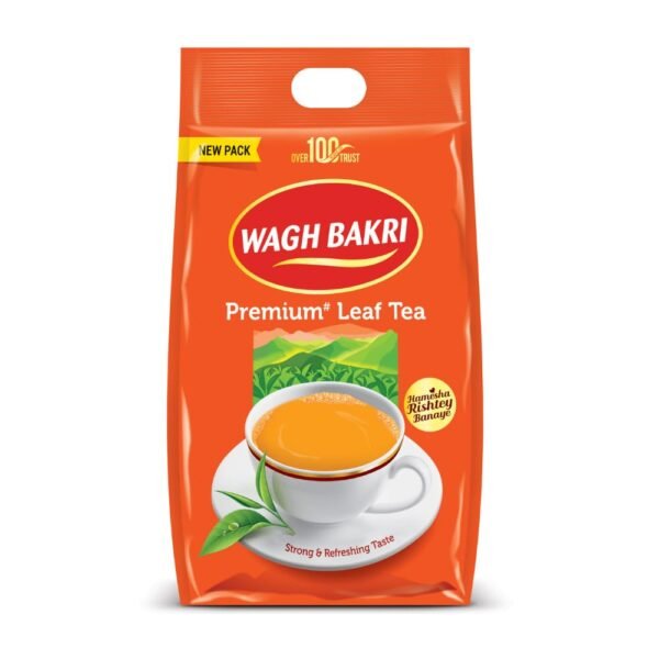 Wagh Bakri Premium Leaf Tea Pack, 1Kg, Assam