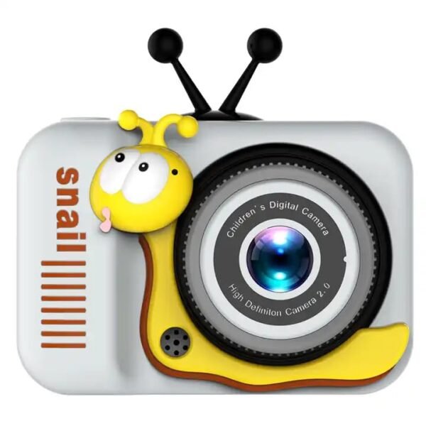 BLiSS HUES Camera Toys with Silicone Cover, Digital Mini Camera for Kids with Video Recording & in-Built Games- 2.0-inch Screen- Toys for 3-12 Year Old Boys Girls- Black