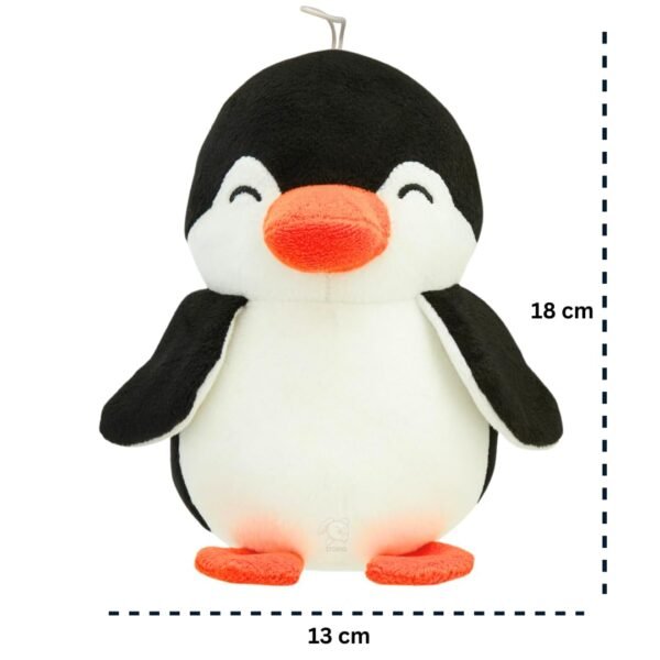 Storio Toy Plushie Super Soft Toys for Kids | Adorable Plush Soft Toys for Baby Boys and Girls Kids - Penguine Black & White