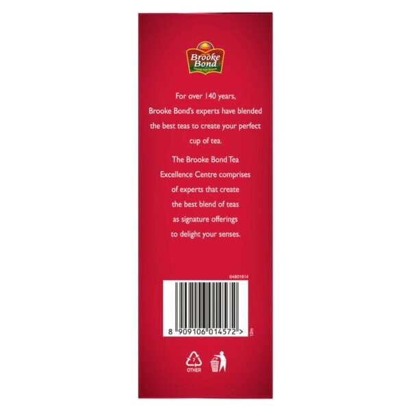 Brooke Bond Red Label Natural Care Tea, With 5 Ayurvedic Ingredients, 500/575 Grams, Black Tea, (Weight May Vary)