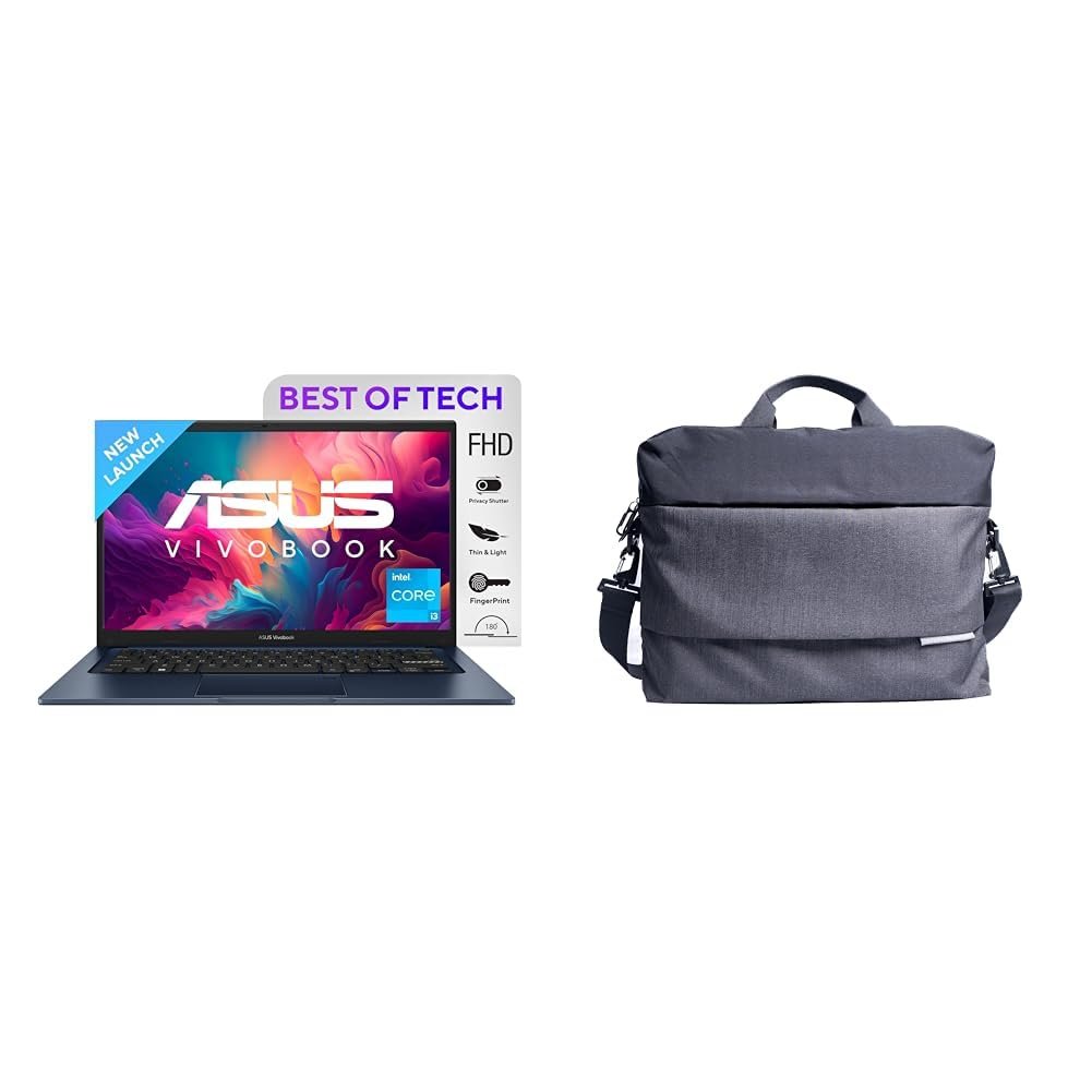 ASUS Vivobook 14 Thin and Light Laptop, IntelCore i3-1215U 12th Gen, 14" (35.56 cm) FHD, (8 GB RAM/5