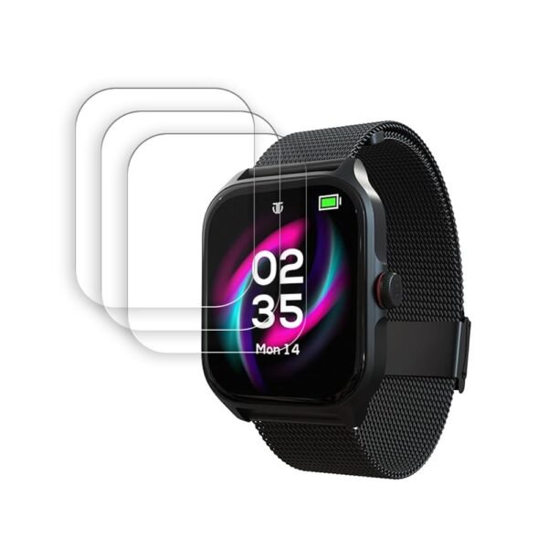 ARBAN Screen Protector for Smartwatch Titan Zeal 1.85 inch (Pack-3 SMARTWATCH SCREEN PROTECTOR)