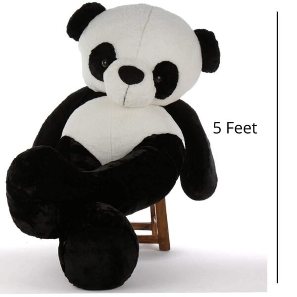 LOVEY DOVEY Panda Teddy Bear 5 feet, Soft Toys, Birthday Gift for Girls/Wife, Boyfriend/Husband, Wedding for Couple Special, Rakhi for Brother/Sister Gift Items, (5 feet, Panda)