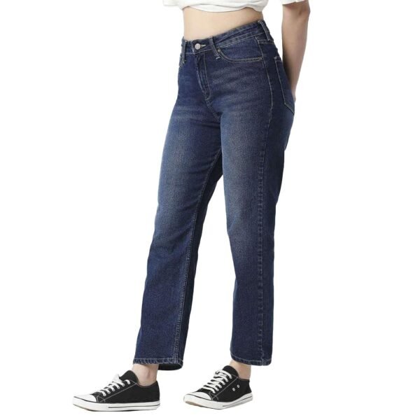 Pepe Jeans High Rise Cotton Straight Fit Women's Jeans