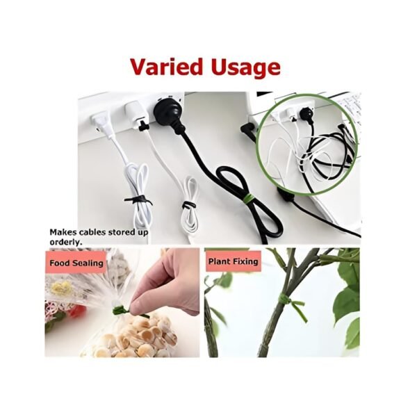Oblivion Plastic Twist Tie Wire Spool with Cutter for Garden Yard Plant 50m (Green)
