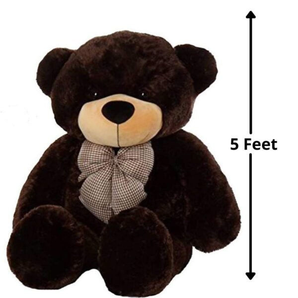 Hug N Feel 5 Feet Coffee Brown Giant Teddy Bear Soft, Plush,Cuddly Stuffed Animal for Kids, Birthdays, Anniversaries, Valentine's Day,Special Occasions Large Huggable