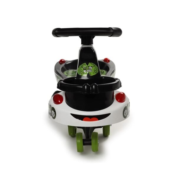 TOY ZONE Eco Panda Magic Car Swing Car | Baby Car | Kids Car | Toy Car | Push Car | Ride On Car With Music And Horn, White