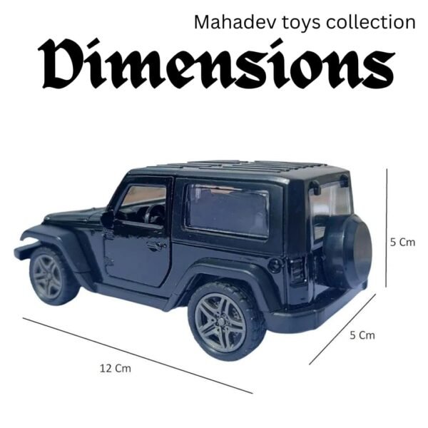 Pullback Thaar car Toy for Kids in diecast Metal, openable Doors, 1:32, Pack of 1. You May GET Any Random COLOR-27