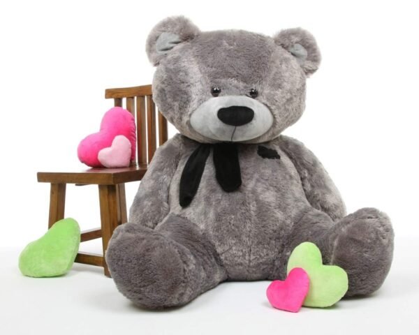 Shiv Traders Soft Toys Teddy Bear 2 feet, Soft Toys, Birthday Gift for Girls/Wife, Boyfriend/Husband, Soft Toys Wedding for Couple Special, Rakhi for Brother/Sister Gift Item (2 Feet, Grey)