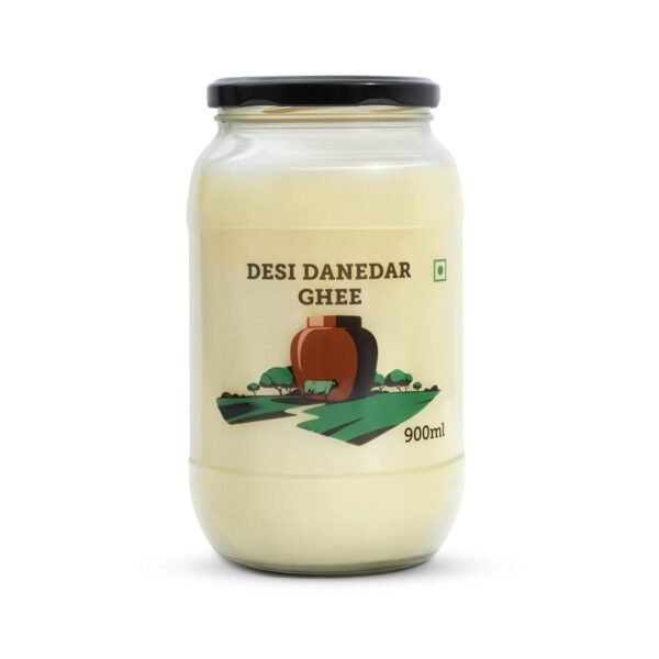 Country Delight Desi Danedar Ghee 900 ML | Buffalo Ghee 900 ML Pure (Pack of 1)