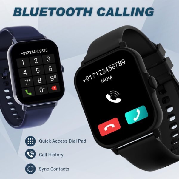 Maxima Fusion 1.96" HD Display Smart Watch- Advanced Bluetooth Calling| Metallic Build| 600 Nits| 8 Days Battery| Sports Modes| Heart Rate,SpO2 Monitoring,Sleep Tracking| AI Voice Assistant Smartwatch