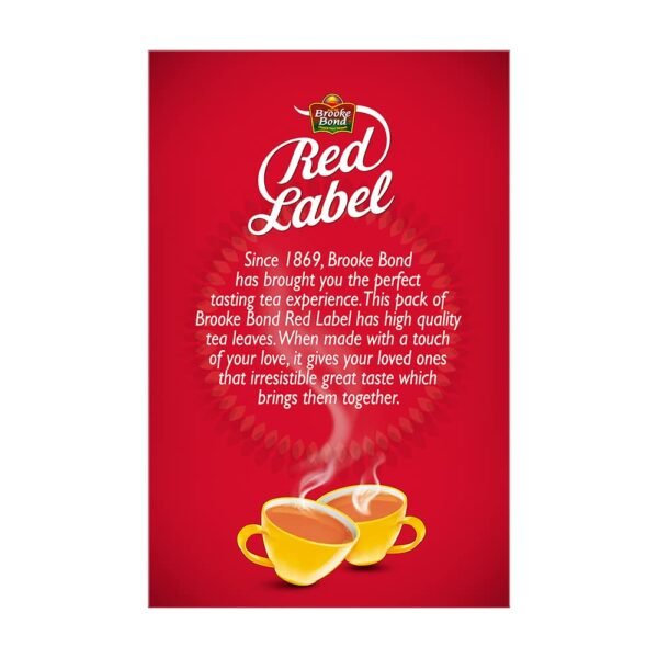 Red Label Brooke Bond Basil, Cardamom, Loose Leaf Ginger 100 Grams