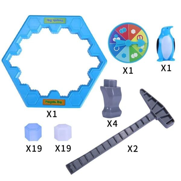 Chocozone Mini Table Games Balance Ice Cubes Save Penguin Icebreaker Beating Toys for 5 6 7 Years Old Boys & Girls