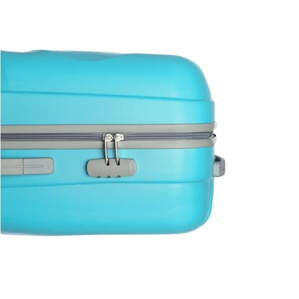 Skybags Mint 55 cms Small Cabin Polycarbonate Hardsided 4 Spinner Wheels Luggage/Suitcase/Trolley Bag- Turquoise Blue