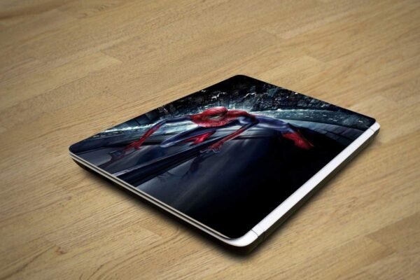 5 Ace HD Spider Man Laptop Skin, for 10 to17inch for Dell, Lenovo, Acer, HP, Sony,Apple,MacBook (Multi Color,Vinyl)