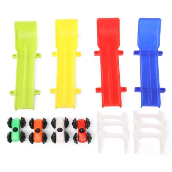 Toy Imagine 4 Car Ramp Race up The Excitement: Racer Ramp Car Toy for Boys and Girls - Birthday Gift for Thrilling Racing Fun