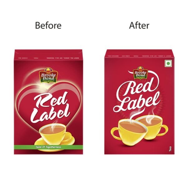 Red Label Brooke Bond Basil, Cardamom, Loose Leaf Ginger 100 Grams