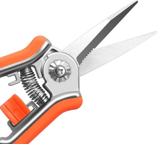 Garden Art Heavy Duty 6.5Inch Garden Bypass Pruning Shears|Stainless Steel With Teflon Coating Blade|Tree Trimmers Secateurs,Plant Cutter For Gardening Scissors,Plant Branch Cutter For Tree GAHC058-2