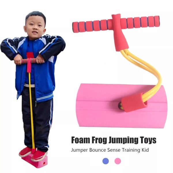 AaruBhakti Jumping Promotes Growing Taller- Pogo Stick Foam Pogo Jumper for Kids, Toys for 3-12 Year Old Boys Girls Outdoor Toys Indoor Toys Fun Gifts Christmas Stocking Stuffers Gifts