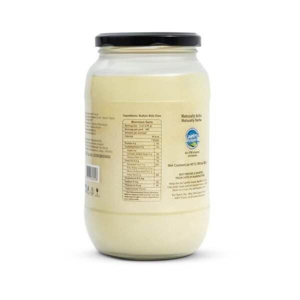 Country Delight Desi Danedar Ghee 900 ML | Buffalo Ghee 900 ML Pure (Pack of 1)