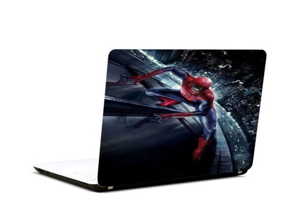 5 Ace HD Spider Man Laptop Skin, for 10 to17inch for Dell, Lenovo, Acer, HP, Sony,Apple,MacBook (Multi Color,Vinyl)