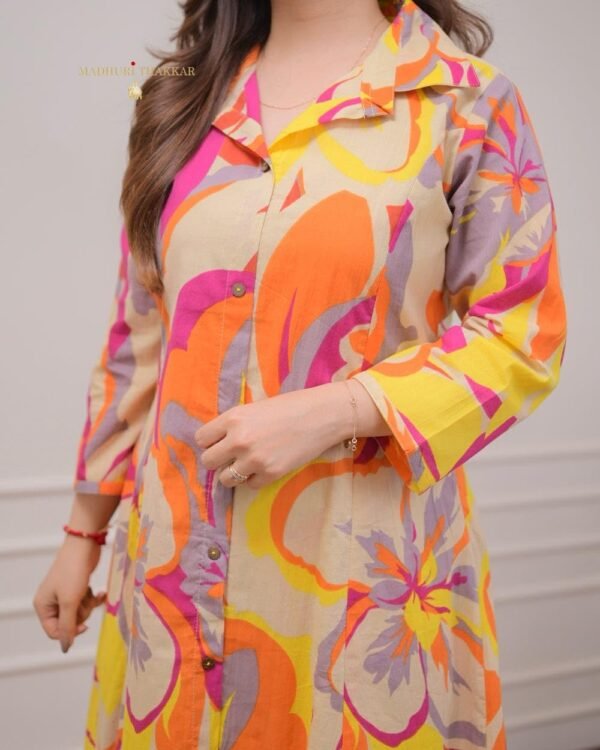 JD Finishing Rayon Printed Co-ord Set For Women Kurta Set New Trending Design Straight Kurta with Pant Cord Dress for Girls Ladies Stylish Latest Casual Wear