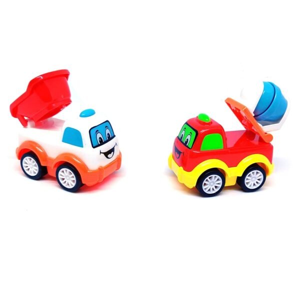 Unbreakable Pull Back Vehicles| Push and Go Crawling Toy for Kids & Children, Power Friction Cars for 3+ Years Old Boys|Girls (Pack of 7)
