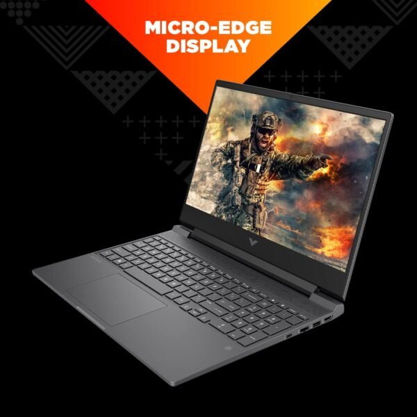HP Victus Gaming Laptop, 12th Gen Intel Core i7-12650H, 4GB RTX 3050 GPU, 15.6-inch (39.6 cm) FHD IPS 144Hz, 8GB DDR4, 512GB SSD, Backlit KB, B&O, Dual Speakers (Win 11, MSO, Blue, 2.37 kg), fa0073TX