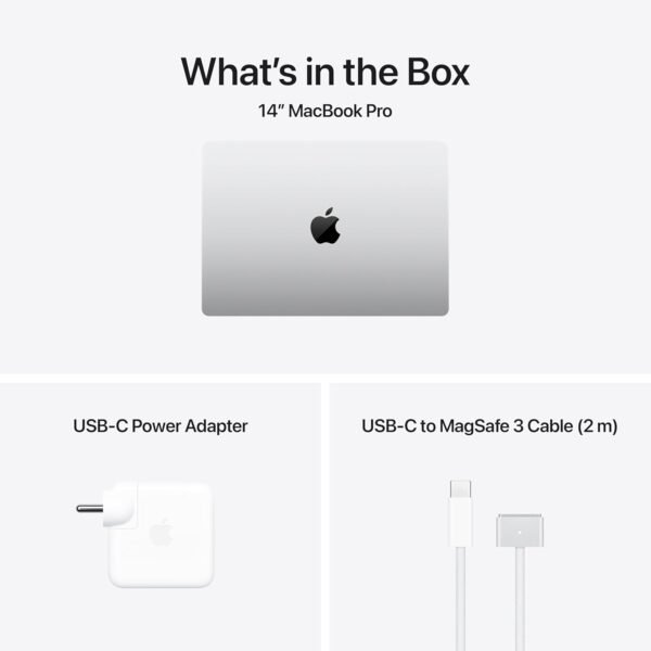Apple 2024 MacBook Pro Laptop with M4 Pro chip with 10‑core CPU and 16‑core GPU: Built for Apple Intelligence, (14.2″) Liquid Retina XDR Display, 24GB Unified Memory, 512GB SSD Storage; Silver