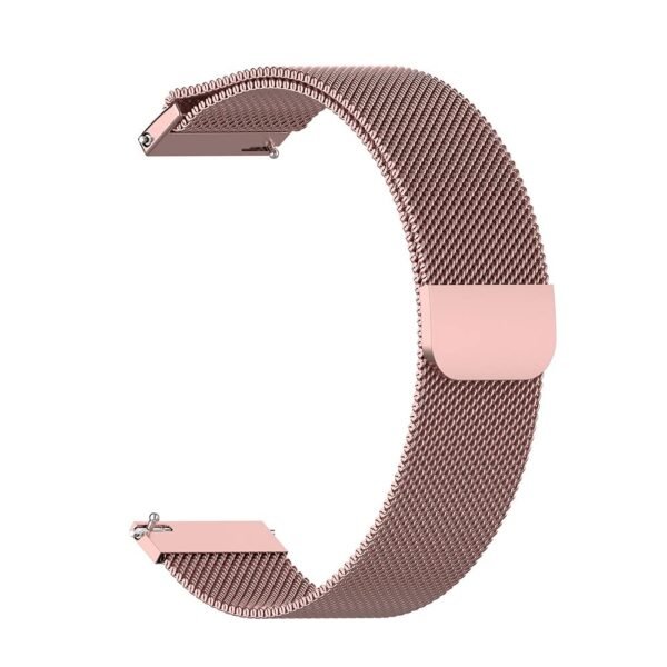 AONES Magnetic Loop Watch Strap Compatible for Boat Wave Astra 3 Metal Chain SmartWatch Band