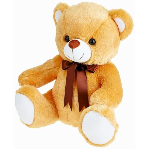 Storio Toy Cute Huggable Teddy Bear | 30 cm | Plushie Soft Toys for Kids | Plush Soft Toys for Baby Boys and Girls Kids - Brown | Best Gift