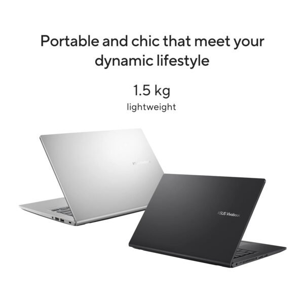 (Refurbished) ASUS Vivobook 14, Intel Core i3-1115G4 11th Gen, 14" (35.56 cms) FHD, Thin and Light Laptop (8GB/512GB SSD/Windows 11/Office 2021/Indie Black/1.60 kg), X1400EA-EK323WS