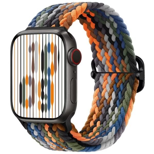 VEMIGON Compatible with Apple Watch Straps 38mm 40mm 41mm 42mm 44mm 45mm 46mm 49mm, Solo Loop Nylon Braided Sport Band for iWatch Series 10 9 8 7 6 SE 5 4 3 2 1 Ultra Ultra 2 (Watch is Not Included)
