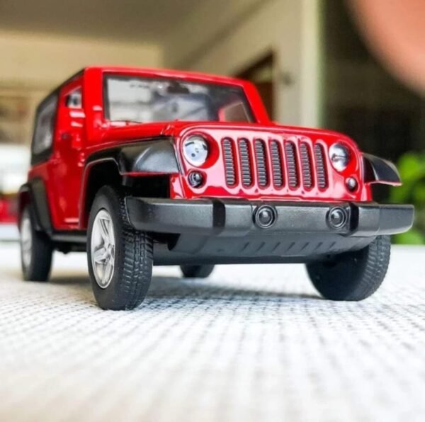 Thaar car Toy Diecast Metal for Kids|Pull Back Action| Miniature Scaled Model Toy CAR (Colour May be Random) Pack of 1 Realistic Look. Mini Thar 1:32 Openable Doors.