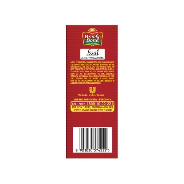 Brooke Bond 3 Roses, Natural Care Flavoured Tea, 250 Grams - Ginger, Powder
