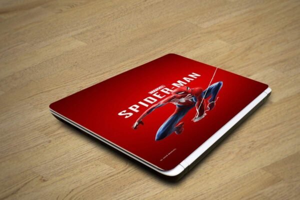 5 Ace HD Spider Man Wallpaper Laptop Skin, for 10 to17inch for Dell, Lenovo, Acer, HP, Sony,Apple,MacBook (Multi Color,Vinyl)