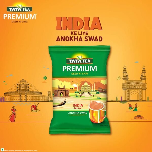 Tata Tea Premium | Desh Ki Chai | Unique Blend Crafted Loose Leaf For Chai Lovers Across India | Black Tea | 500Gram